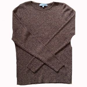 nice thick knit brown sweater